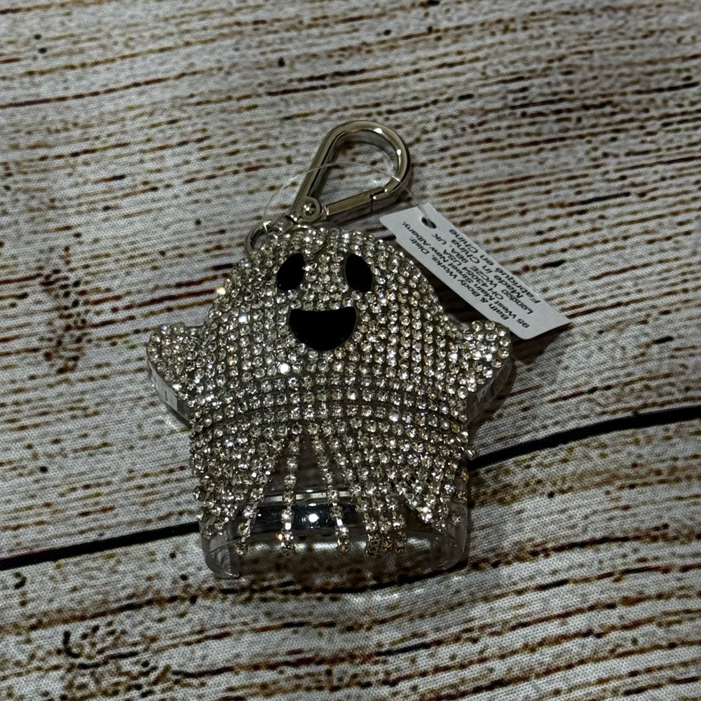 NWT Bath & Body Works Pocketbac Holder Bling Ghost BBW